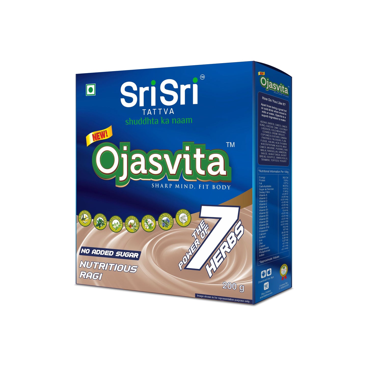 Ojasvita Ragi, 200g