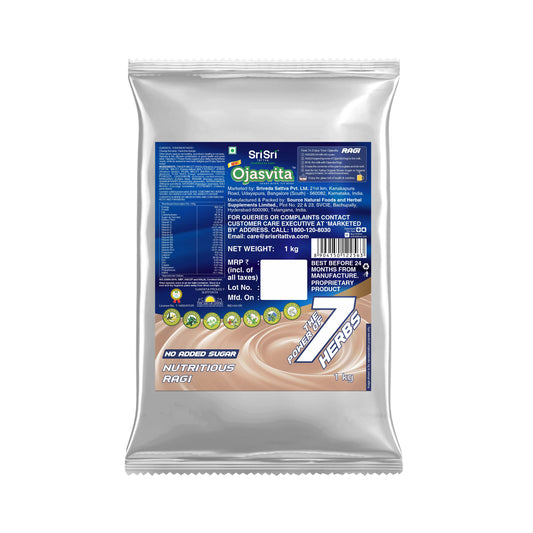 Ojasvita Ragi Refill Pack, 1Kg